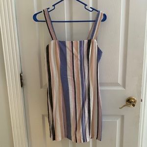 Forever 21 Multi color Striped mini dress